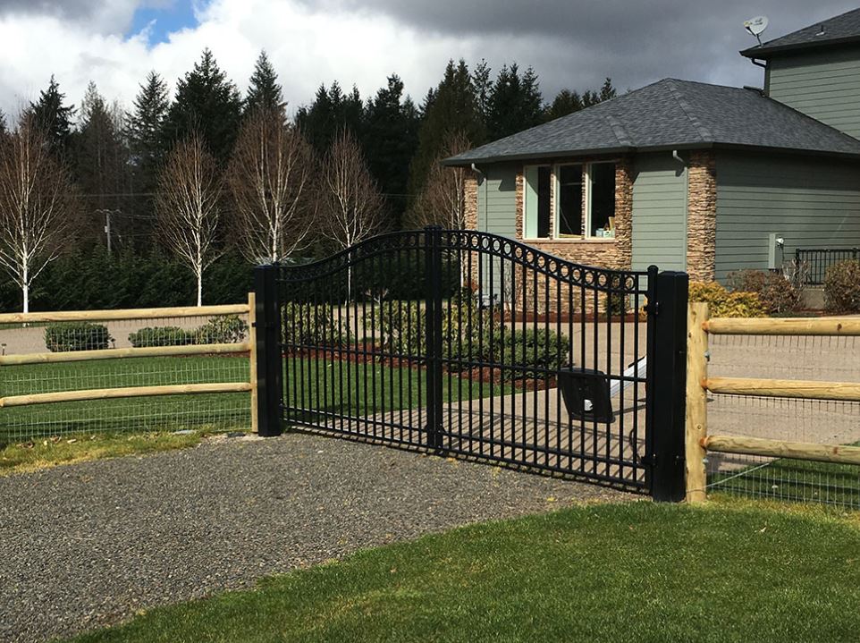 Lane Fence Company fencing project